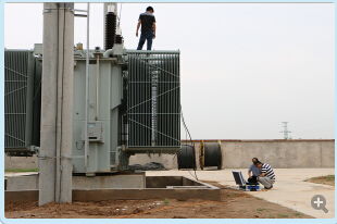 中鐵電氣化局集團(tuán)西安電氣化工程采購(gòu)我司一批設(shè)備現(xiàn)場(chǎng)調(diào)試圖