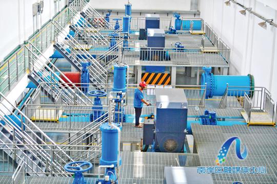 觀景口水廠工程建設(shè)刷新進(jìn)度條